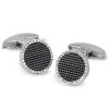 Scully & Scully Textured Onyx Diamond Cufflinks -Jewelry Shop unnamed file 1036