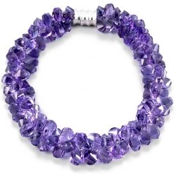 Scully & Scully Amethyst Cluster Necklace