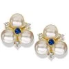 Scully & Scully 18k Yellow Gold Pearl And Diamond Earrings -Jewelry Shop unnamed file 1047