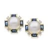 Scully & Scully 18K Sapphire Pearl Burst Earrings -Jewelry Shop unnamed file 1072