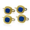Scully & Scully 18k Gold Cushion Studs, Set Of 4 -Jewelry Shop unnamed file 1081