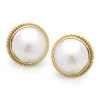 Scully & Scully Pearl Button Earrings -Jewelry Shop unnamed file 1091