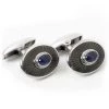 Scully & Scully 18k White Gold Grey Sunburst Cufflinks -Jewelry Shop unnamed file 1107