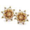 Scully & Scully 18K Gold And Pearl Blossom Earrings -Jewelry Shop unnamed file 1141