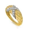 Scully & Scully 18k Yellow Gold And Diamond Garland Ring -Jewelry Shop unnamed file 1145