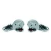Scully & Scully 18k White Gold Shark With Diamond Eyes Cufflinks -Jewelry Shop unnamed file 1166