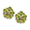 Scully & Scully 18K Peridot Flower Earrings -Jewelry Shop unnamed file 1172