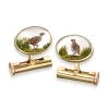 Scully & Scully 18k Quail & Pheasant Crystal Cufflinks -Jewelry Shop unnamed file 1187
