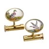 Scully & Scully 18k Gold Crystal Ducks Cufflinks -Jewelry Shop unnamed file 1188