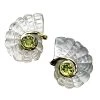 Scully & Scully 18k Gold Mother Of Pearl & Peridot Earrings -Jewelry Shop unnamed file 1203