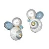 Scully & Scully 18k Blue Topaz, Shell, Aquamarine, & Pearl Earrings -Jewelry Shop unnamed file 1303