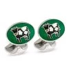 Scully & Scully Sterling Silver Cow On Emerald Cufflinks -Jewelry Shop unnamed file 1310