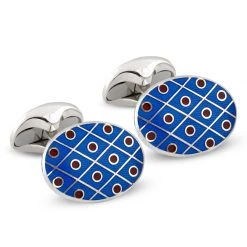 Scully & Scully Sterling Silver Dot Cufflinks -Jewelry Shop unnamed file 1320