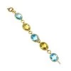 Scully & Scully 18k Yellow Gold Blue Topaz & Lemon Quartz Bracelet -Jewelry Shop unnamed file 1331
