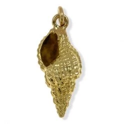 Scully & Scully 18k Gold Wentletrap Shell Charm