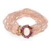 Scully & Scully Rose Quartz Bead String Bracelet -Jewelry Shop unnamed file 1380