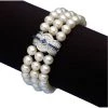Scully & Scully 18k White Gold Cultured Pearl Gemstone & Diamond Bracelet -Jewelry Shop unnamed file 1397