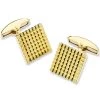 Scully & Scully 18K Yellow Gold Square Hobnail Cufflinks -Jewelry Shop unnamed file 1432