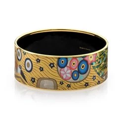 Scully & Scully Freywille Gustav Klimt Enamel Bracelets
