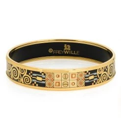 Scully & Scully Freywille Gustav Klimt Enamel Bracelets -Jewelry Shop unnamed file 1444