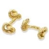 Scully & Scully 18k Gold Rope Knot Cufflinks