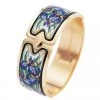 Freywille Claude Monet Goldplated Iris Royal Clasp Bangle -Jewelry Shop unnamed file 1540