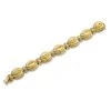 Scully & Scully 18k Gold Ribbed Alternating Florentine Bracelet -Jewelry Shop unnamed file 1549