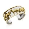 Scully & Scully 18k Yellow & White Gold Big Five Full Body Cuff Bracelet -Jewelry Shop unnamed file 1559