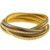 Scully & Scully 18k Yellow Gold Triple Cobra Bracelet -Jewelry Shop unnamed file 1570