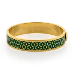 Halcyon Days Parterre Hinged Bangles, 13mm -Jewelry Shop unnamed file 1603