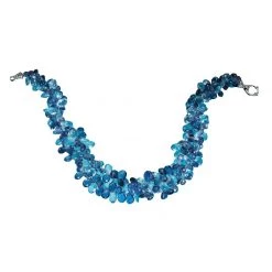 Scully & Scully Two Strand Blue Topaz & Iolite Large Briolette Necklace