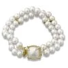 Scully & Scully 18K Yellow Gold Mabe Pearl Diamond Pearl Bracelet -Jewelry Shop unnamed file 1758