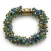 Scully & Scully 18K Gold Tanzanite, Peridot & Apatite Cluster Bracelet -Jewelry Shop unnamed file 1767