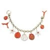 Scully & Scully 18k Gold Salmon Coral Sea Life Bracelet