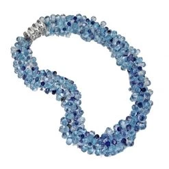 Scully & Scully Iolite & Blue Topaz Two-Strand Necklace