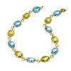 Scully & Scully 18k Yellow Gold Blue Topaz & Lemon Quartz Necklace -Jewelry Shop unnamed file 187