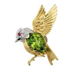 Christofle Idole De Christofle Sterling Silver & Topaz Pendant Necklace