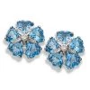 Scully & Scully 18k White Gold Blue Topaz Sand Dollar Earrings -Jewelry Shop unnamed file 249