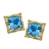 Scully & Scully 18k Gold Blue Topaz Earrings -Jewelry Shop unnamed file 253