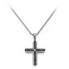 Scully & Scully 18K White Gold Diamond & Sapphire Pendant Necklace -Jewelry Shop unnamed file 298