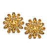Scully & Scully 18k Gold Citrine & Topaz Cluster Earrings -Jewelry Shop unnamed file 358