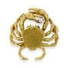 Scully & Scully 18k Yellow Gold Crab Pin -Jewelry Shop unnamed file 374