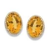 Scully & Scully Citrine And Diamond Earrings -Jewelry Shop unnamed file 391
