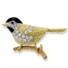 Scully & Scully 18k Gold Black Cap Chickadee Pin -Jewelry Shop unnamed file 41