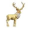 Scully & Scully 18k Yellow Gold Ruby Eye Stag Pin -Jewelry Shop unnamed file 430