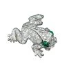 Scully & Scully Platinum Frog Pin -Jewelry Shop unnamed file 465