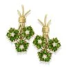 Scully & Scully 18k Gold Bouquet Cluster Earrings -Jewelry Shop unnamed file 474