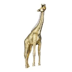 Scully & Scully 18k Yellow Gold Diamond Mane Giraffe Pin