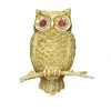 Scully & Scully 18k Yellow Gold Single Owl Pin -Jewelry Shop unnamed file 50