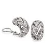 Scully & Scully 18K White Gold Diamond Cutout Earrings -Jewelry Shop unnamed file 511